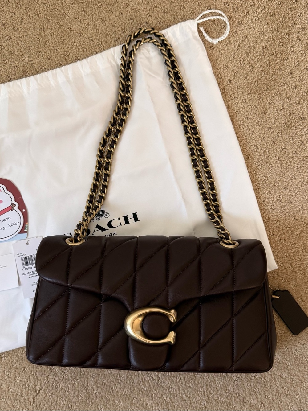 Coach Tabby 26 Shoulder Bag in Maple